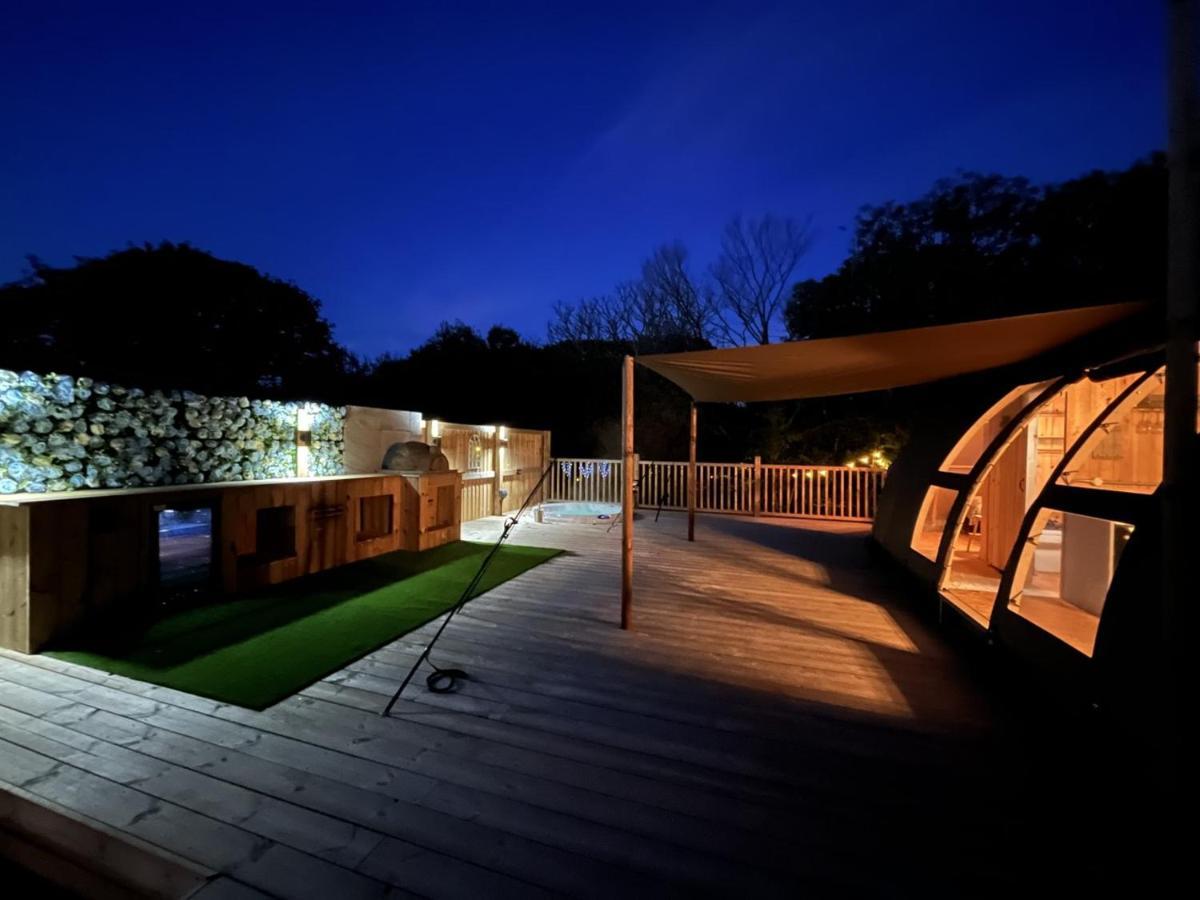 Sunrise Dome Tent Tenby Esterno foto