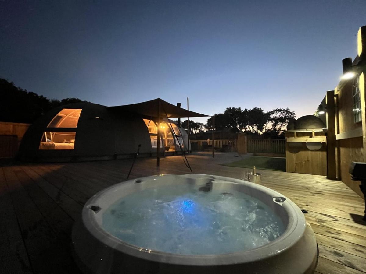 Sunrise Dome Tent Tenby Esterno foto